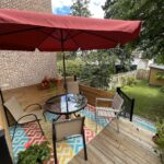 deck umbrella rug